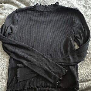 American eagle lettuce trim turtle neck